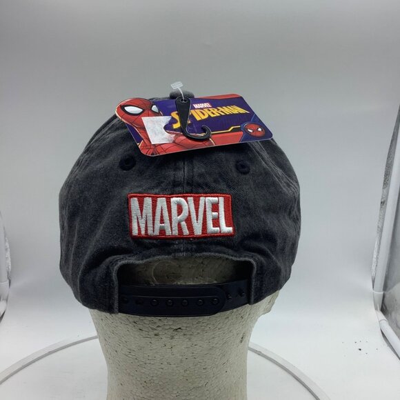 Spider Man Miles Morales Youth OS Adjustable Baseball Cap Hat Marvel Embroidery - Picture 2 of 9